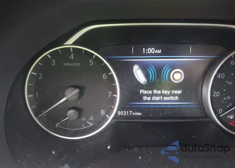 2017 Nissan Maxima 3.5S/Sv/Sl/Sr/Plat из США, поврежденный, VIN 1N4AA6AP1HC413416